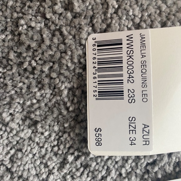 Zadig et Voltaire Jameila sequin midi skirt WITH TAGS - Picture 3 of 5